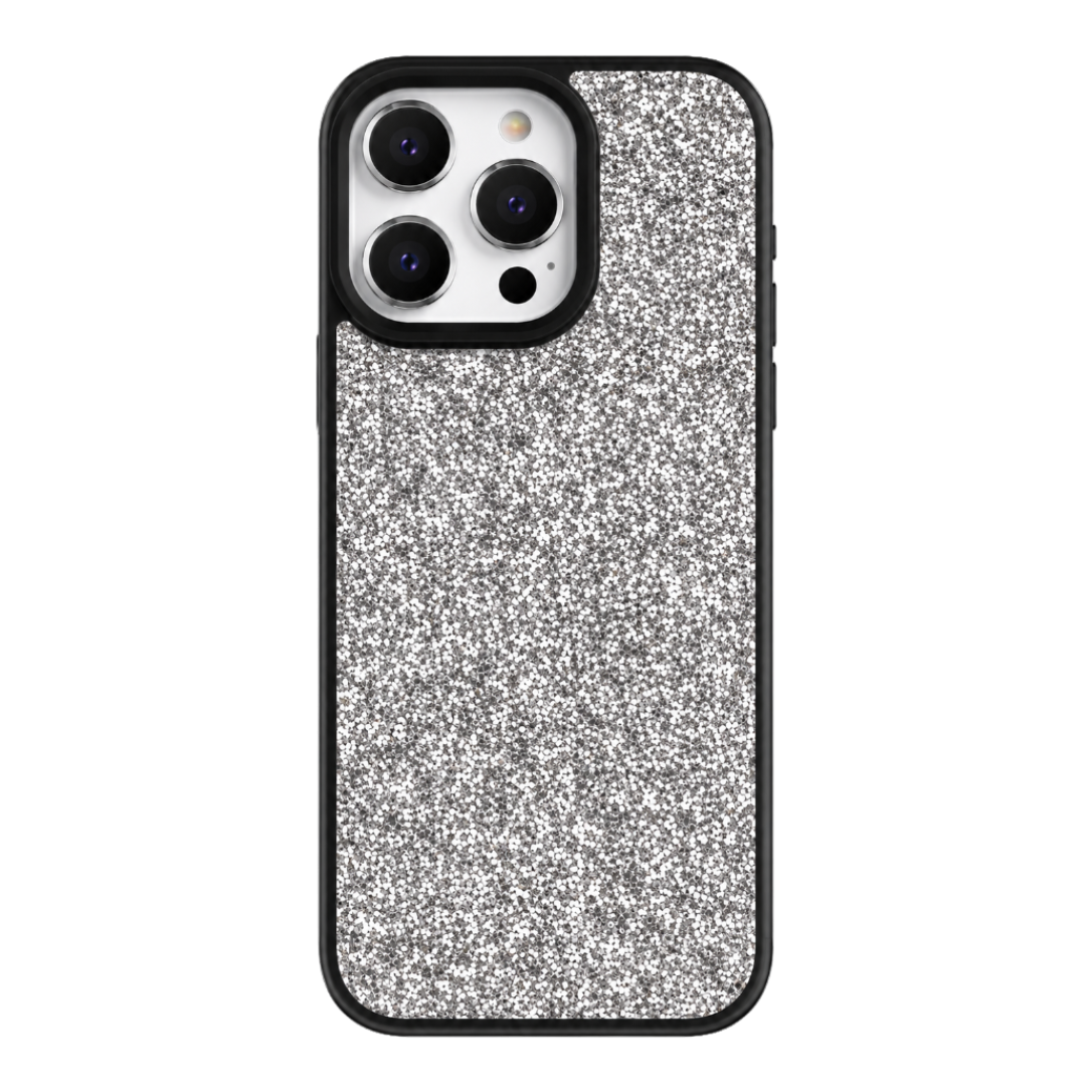 Silver Glitter Case
