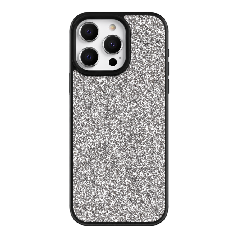 Silver Glitter Case