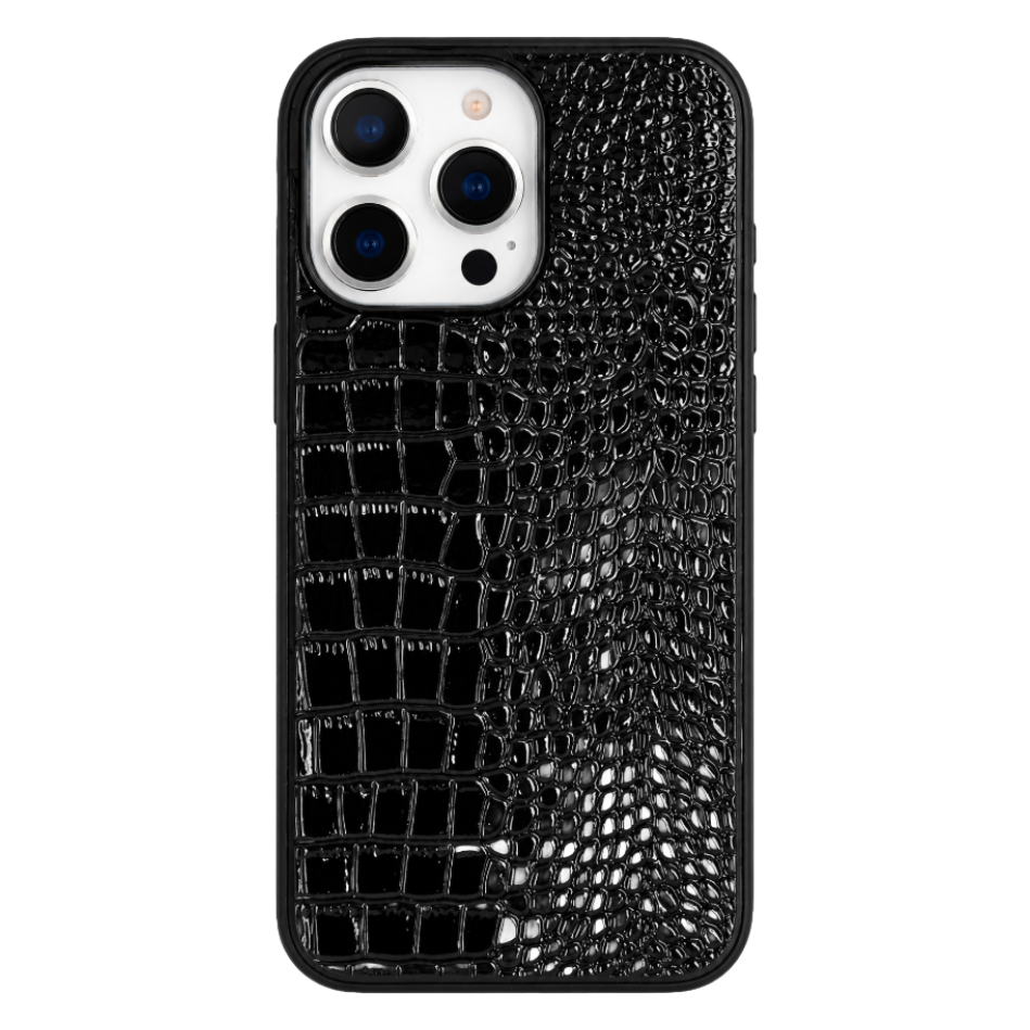 Croco Leather Case